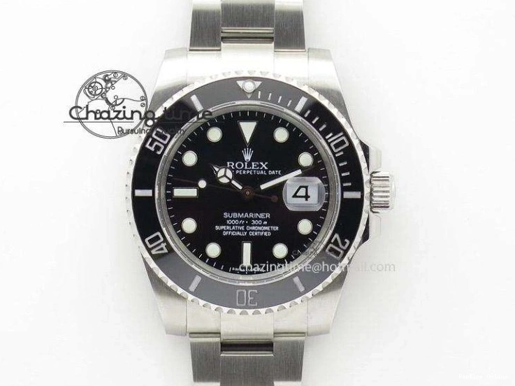 0522 Chic Daytona 116518LN YG JH Best Black Gold Dial On Rubber Strap A4130 (Free XS Rubber ) 3458